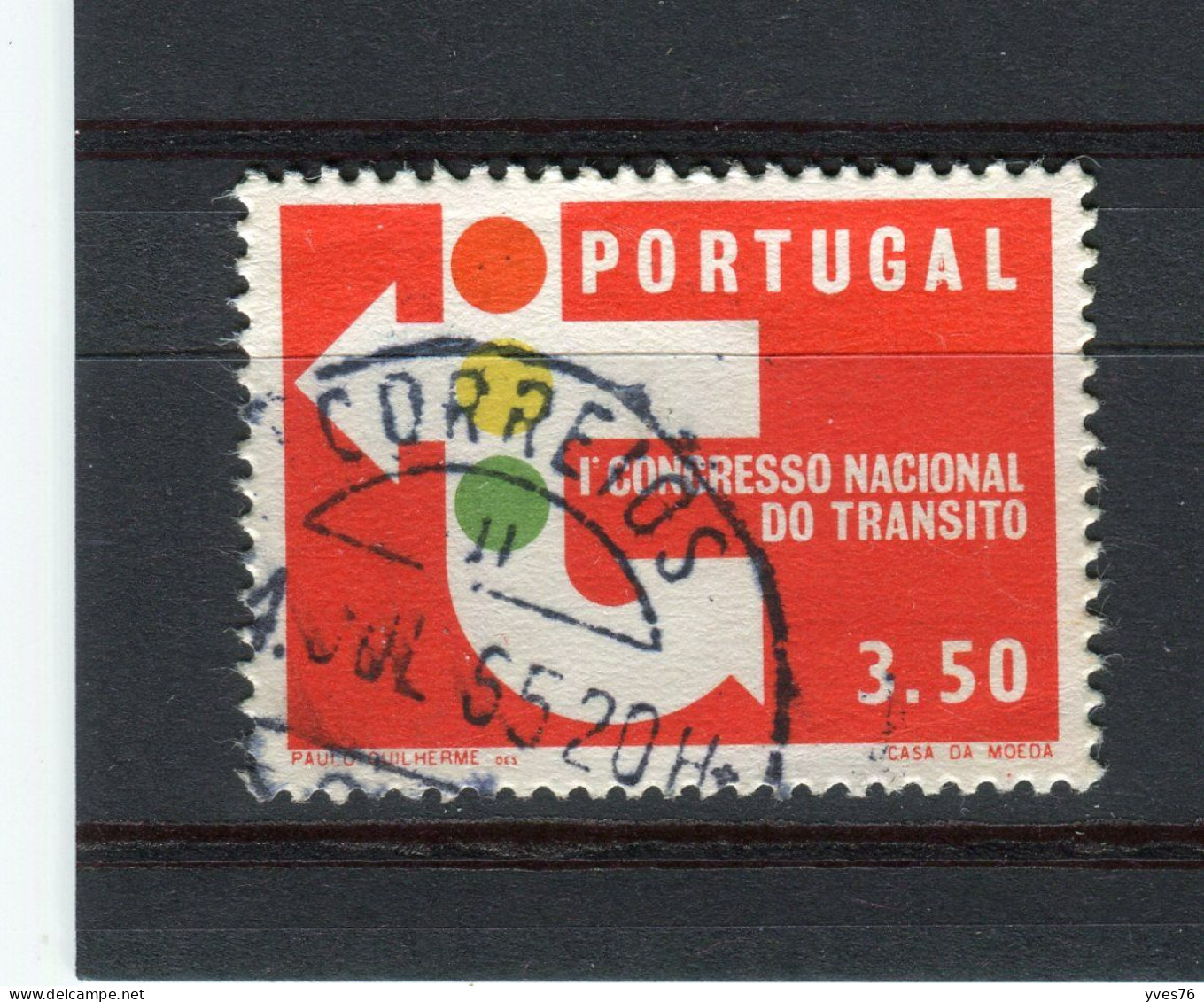 PORTUGAL - Y&T N° 957° - Circulation Routière - Oblitérés