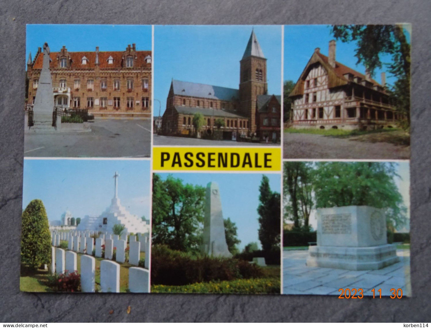 PASSENDALE - Zonnebeke