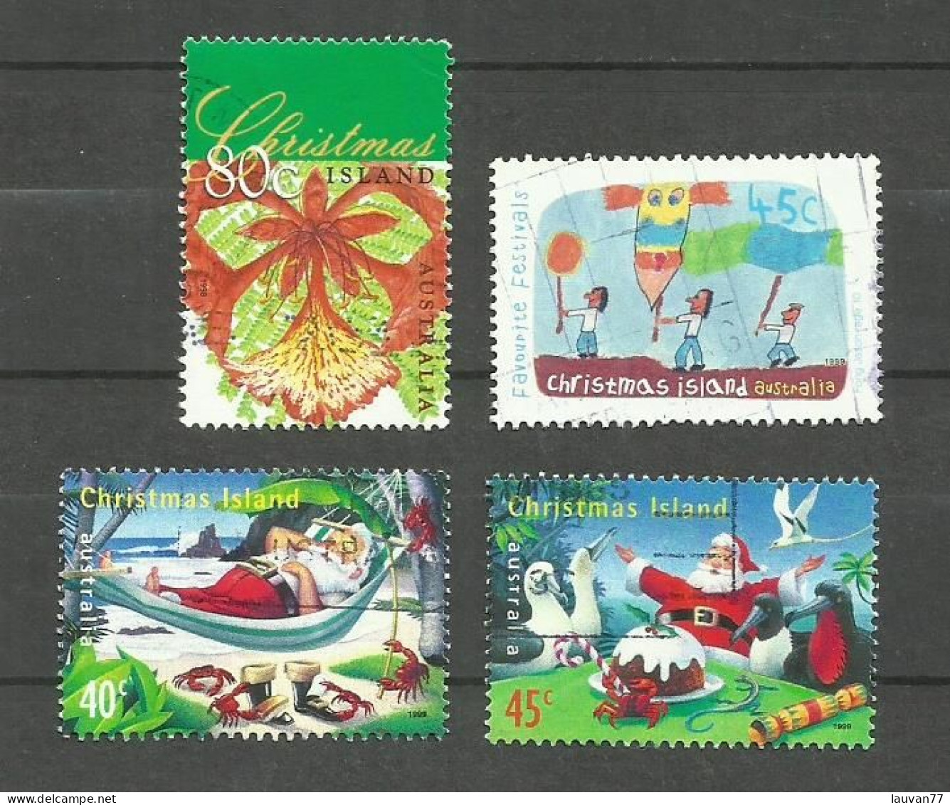 Christmas Island N°466, 469A, 470, 471 Cote 6€ - Christmas Island