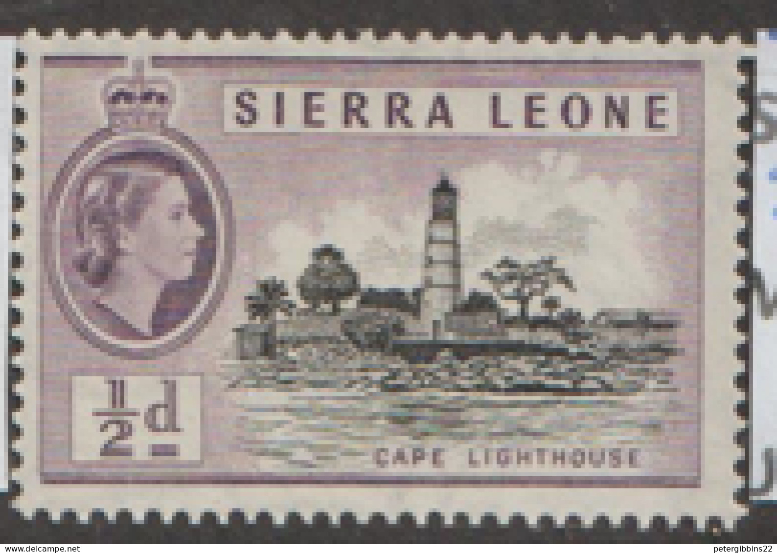 Sierra Leone   1956  SG 210  1/2d     Lightly Mounted Mint - Sierra Leone (...-1960)