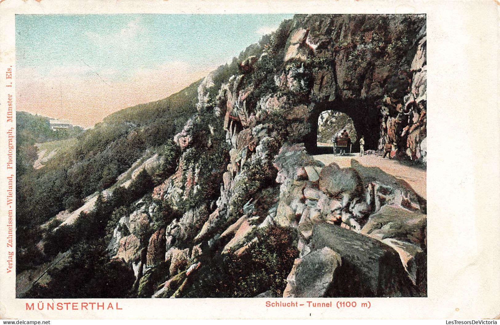 ALLEMAGNE - Münsterthal - Vue Sur Le Tunnel - Colorisé - Carte Postale Ancienne - Muenstertal