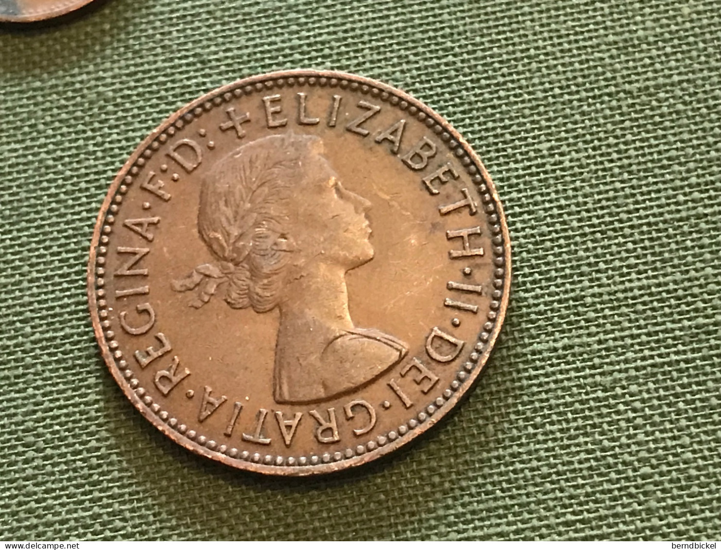 Münze Münzen Umlaufmünze Großbritannien 1/2 Penny 1960 - C. 1/2 Penny