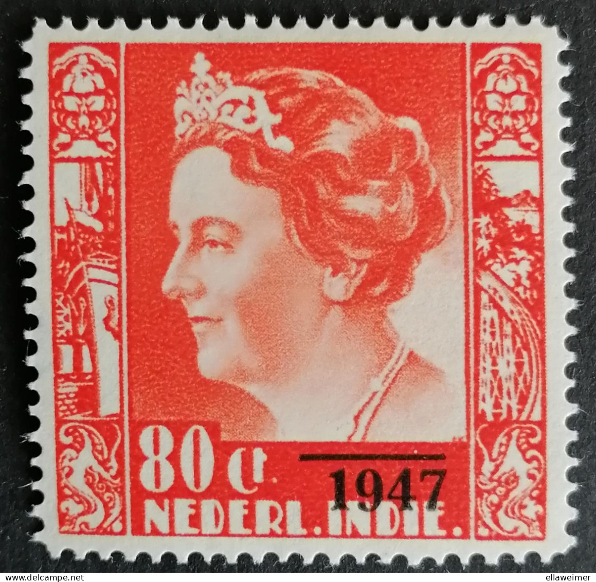 Ned.Indië - Nr. 330a (postfris Met Plakker) - Nederlands-Indië