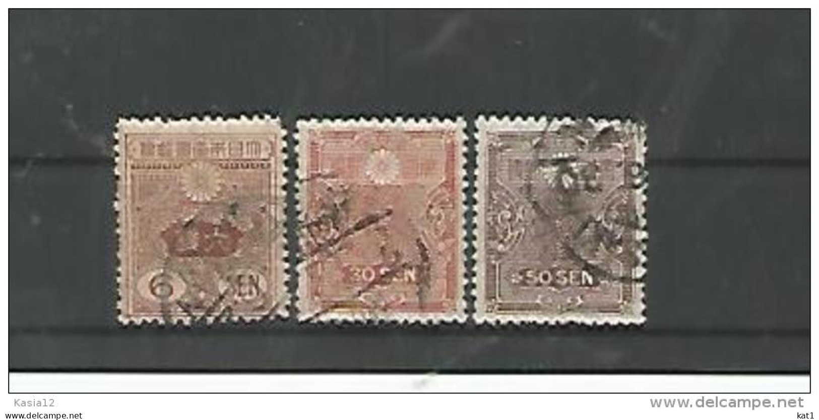 A06214)Japan 136 + 138 - 139 Gest. - Used Stamps