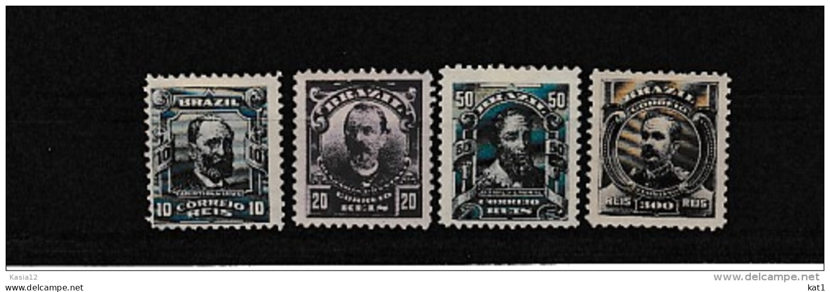 A07640)Brasilien 163 - 165* + 168* - Unused Stamps