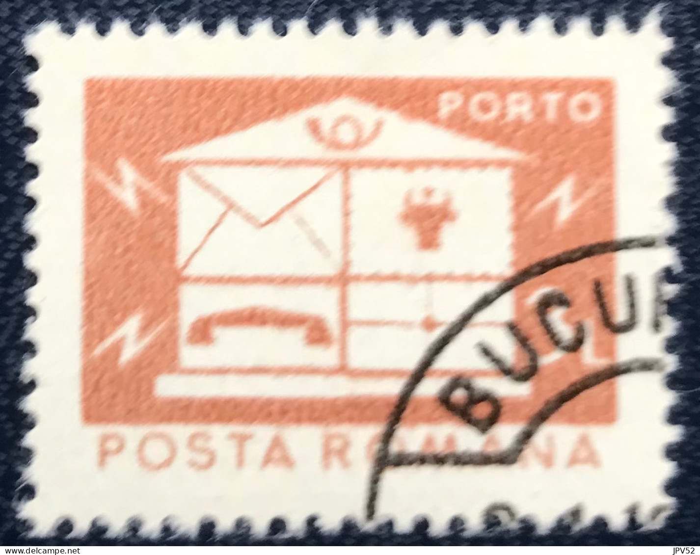 Romana - Roemenië - C14/53 - 1982 - (°)used - Michel 129 - Brievenbus - Port Dû (Taxe)