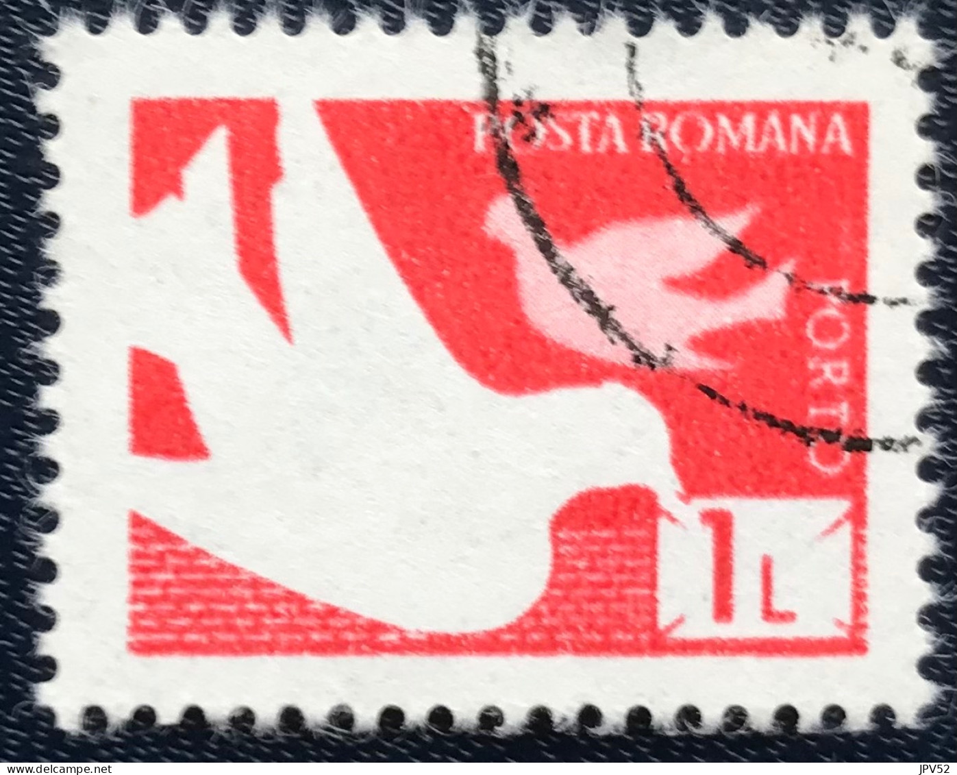 Romana - Roemenië - C14/53 - 1982 - (°)used - Michel 127 - Postduiven - Port Dû (Taxe)