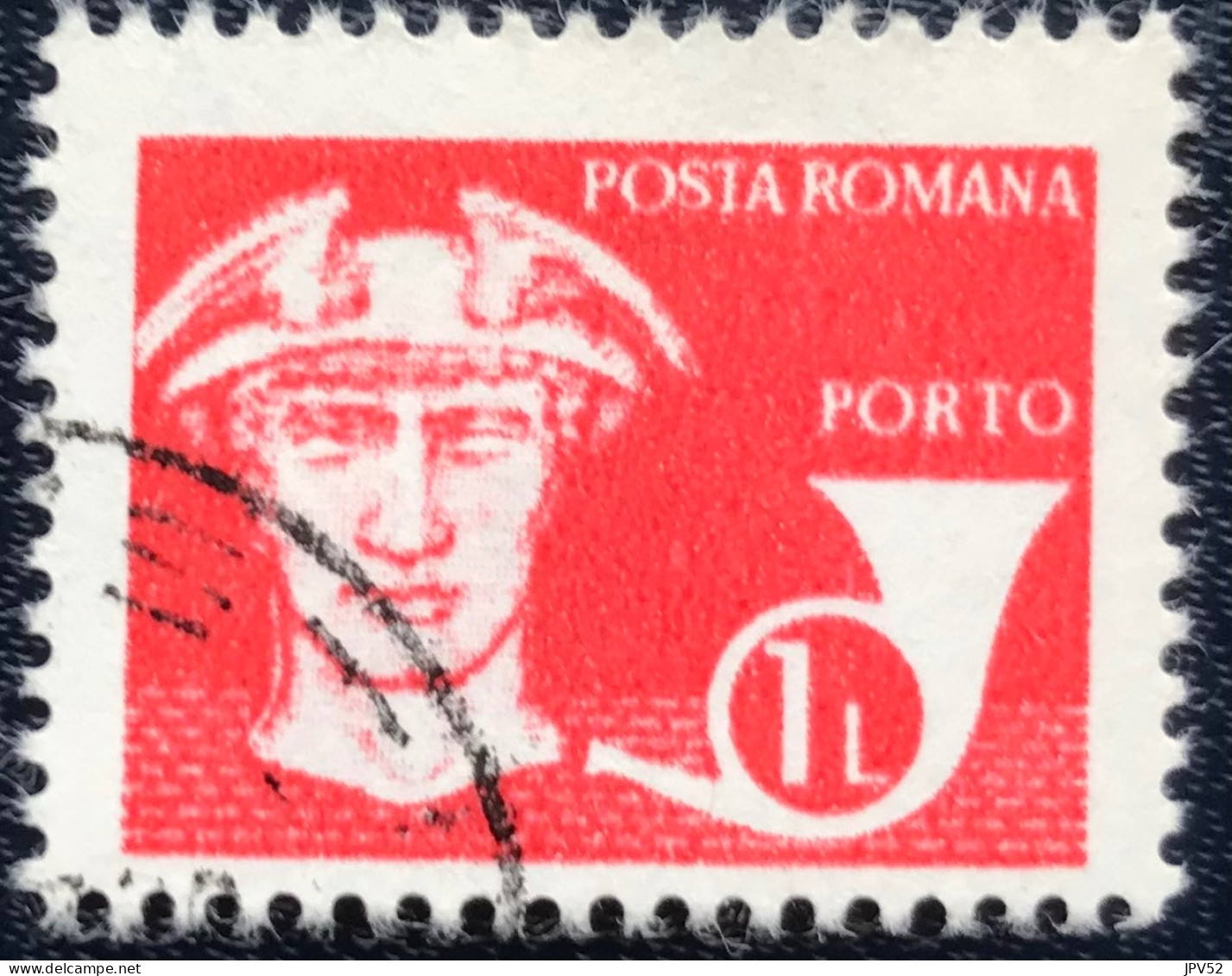 Romana - Roemenië - C14/53 - 1982 - (°)used - Michel 127 - Mercurius & Postoorn - Port Dû (Taxe)