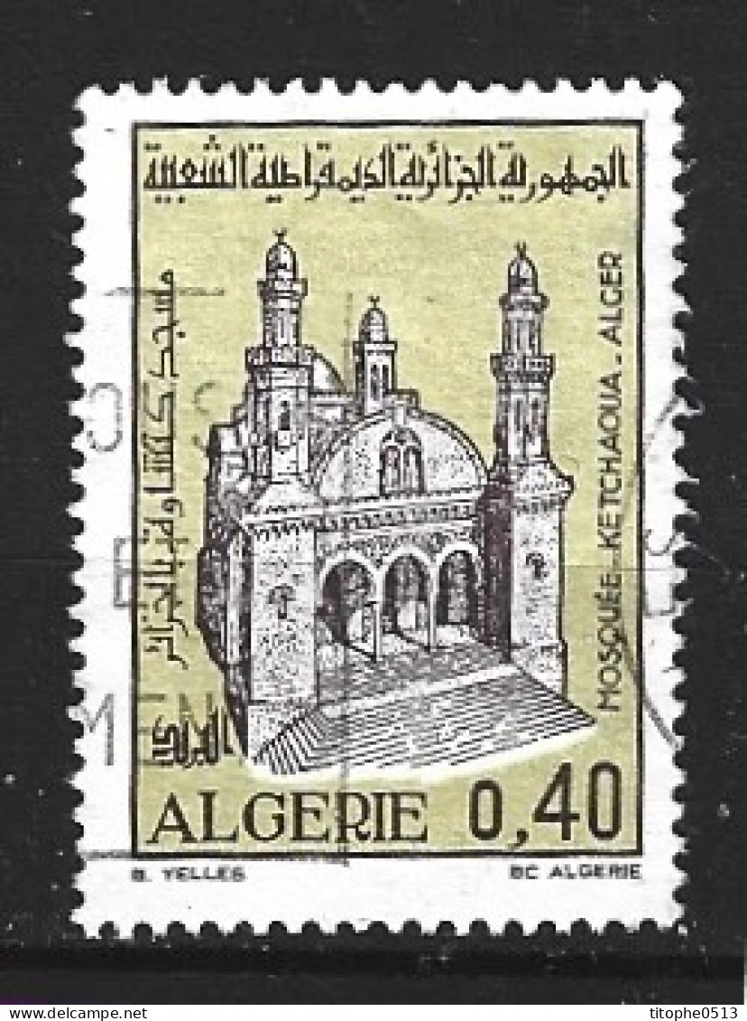 ALGERIE. N°537 Oblitéré De 1971. Mosquée. - Moscheen Und Synagogen