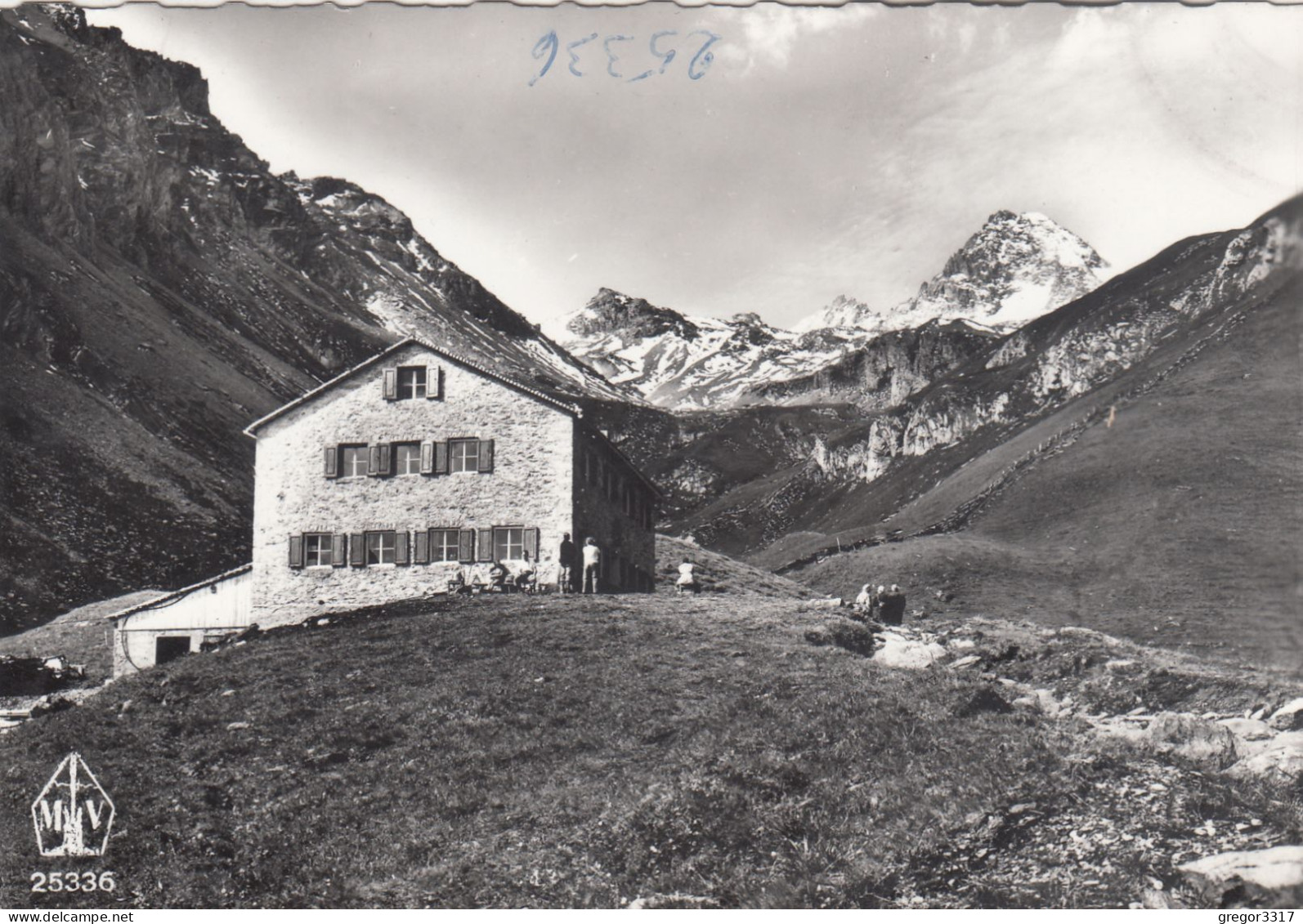 D9579) LUCKNERHÜTTE 2233m Gegen Großglockner - Ködnitztal - Osttirol -schöne S/W FOTO AK Alt ! - Kals