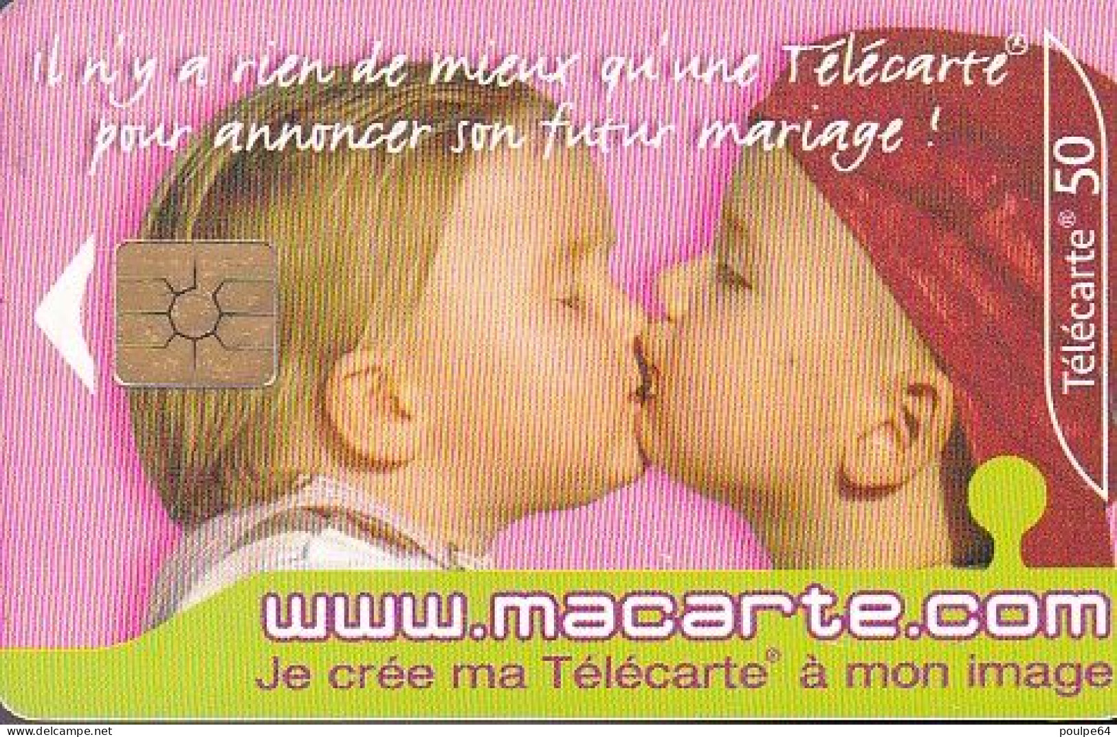 F1318  05/2004 - MA CARTE.COM " Futur Mariage " - 50 GEM2 - 2004