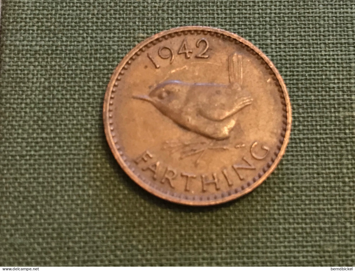 Münze Münzen Umlaufmünze Großbritannien 1 Farthing 1942 - B. 1 Farthing
