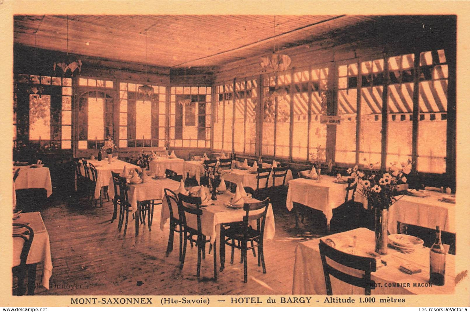 FRANCE - Mont Saxonnex - Hôtel Du Bargy  - Carte Postale Ancienne - Andere & Zonder Classificatie