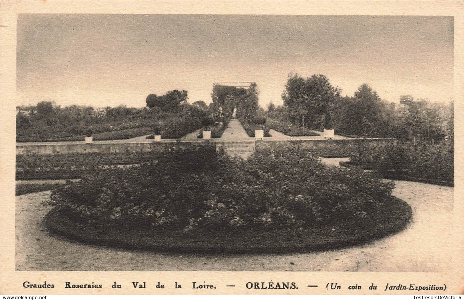 FRANCE - Orléans - Grandes Roseraies Du Val De La Loire - Un Coin Du Jardin-exposition - Carte Postale Ancienne - Orleans