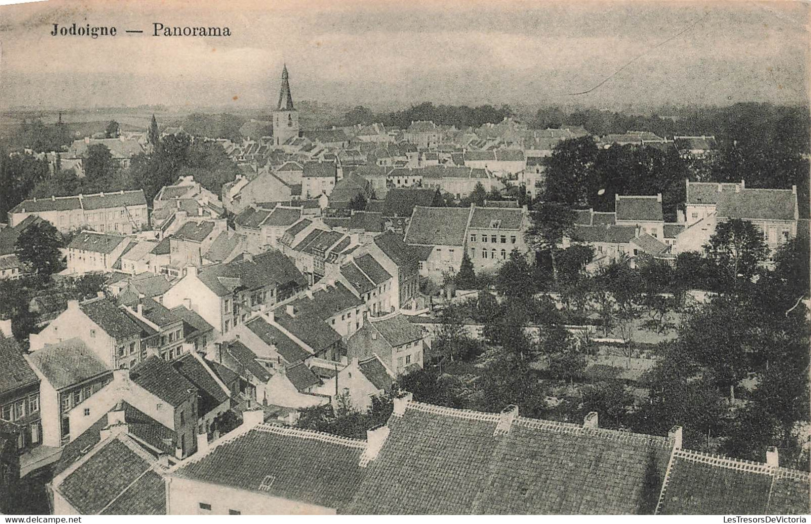 BELGIQUE - Nivelles - Jodoigne - Panorama De La Ville - Carte Postale Ancienne - Nivelles