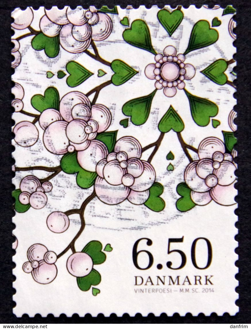 Denmark 2014  MInr.1801 Winter Poetry  (O)   ( Lot  B 2119 ) - Used Stamps