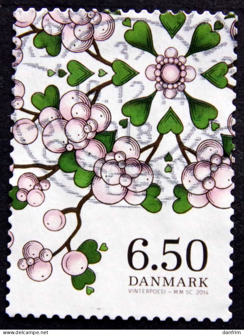 Denmark 2014  MInr.1801 Winter Poetry  (O)   ( Lot  B 2120 ) - Gebruikt