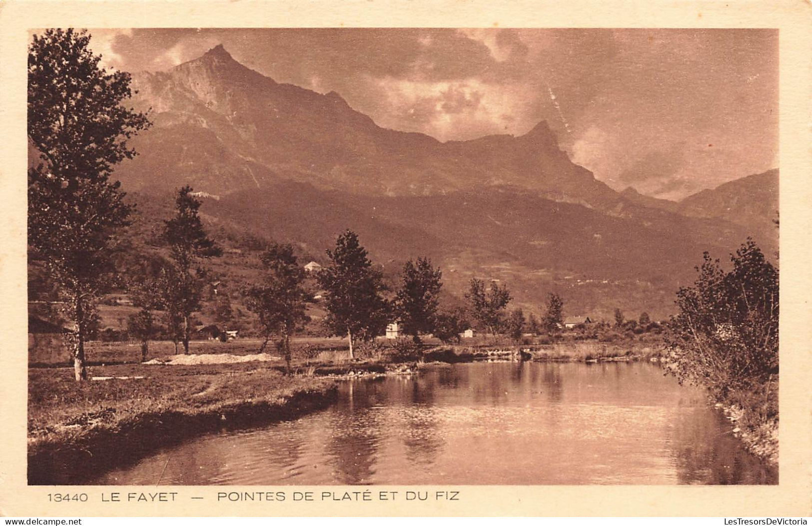 FRANCE - Le Fayet - Pointes De Platé Et Du Fiz - Carte Postale Ancienne - Other & Unclassified