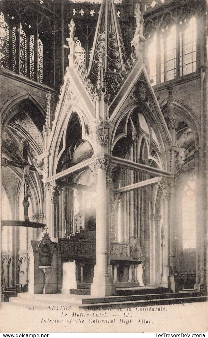 FRANCE - Nevers - Intérieur De La Cathédrale - Le Maître-Autel - Carte Postale Ancienne - Nevers