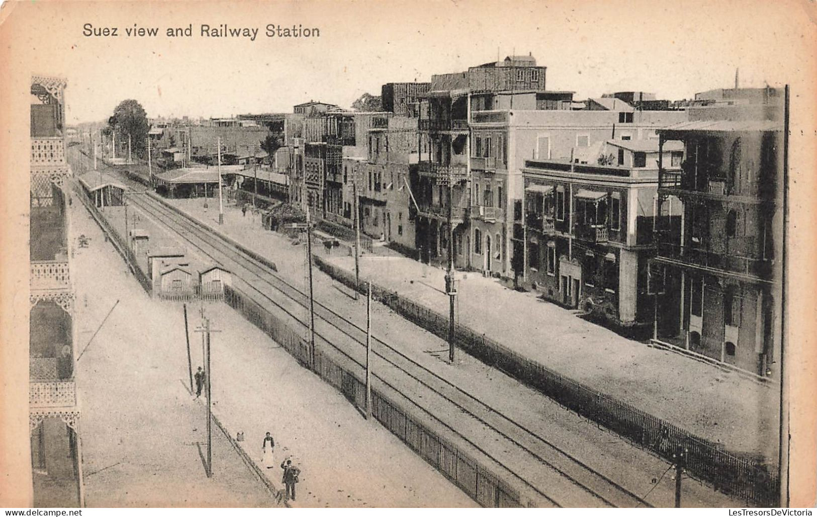 EGYPTE - Vue Sur La Gare De Suez - Carte Postale Ancienne - Other & Unclassified