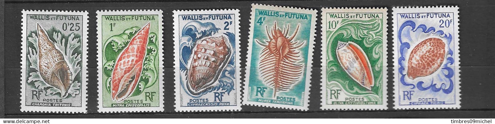 Wallis-et-Futuna N° 162 à 167** Neuf Sans Charnière - Unused Stamps