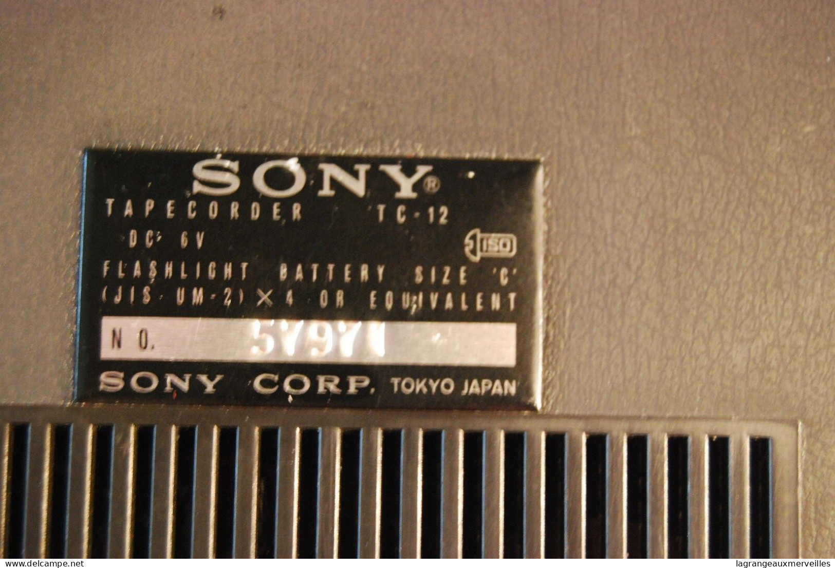 C125 Ancien Recorder Vintage Sony Cassette Recorder Tapecorder - Objets Dérivés