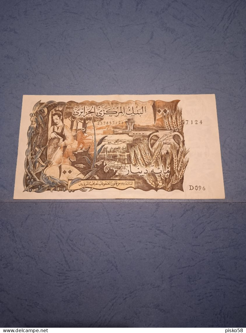 ALGERIA-P128a 100D 1970 - - Algérie