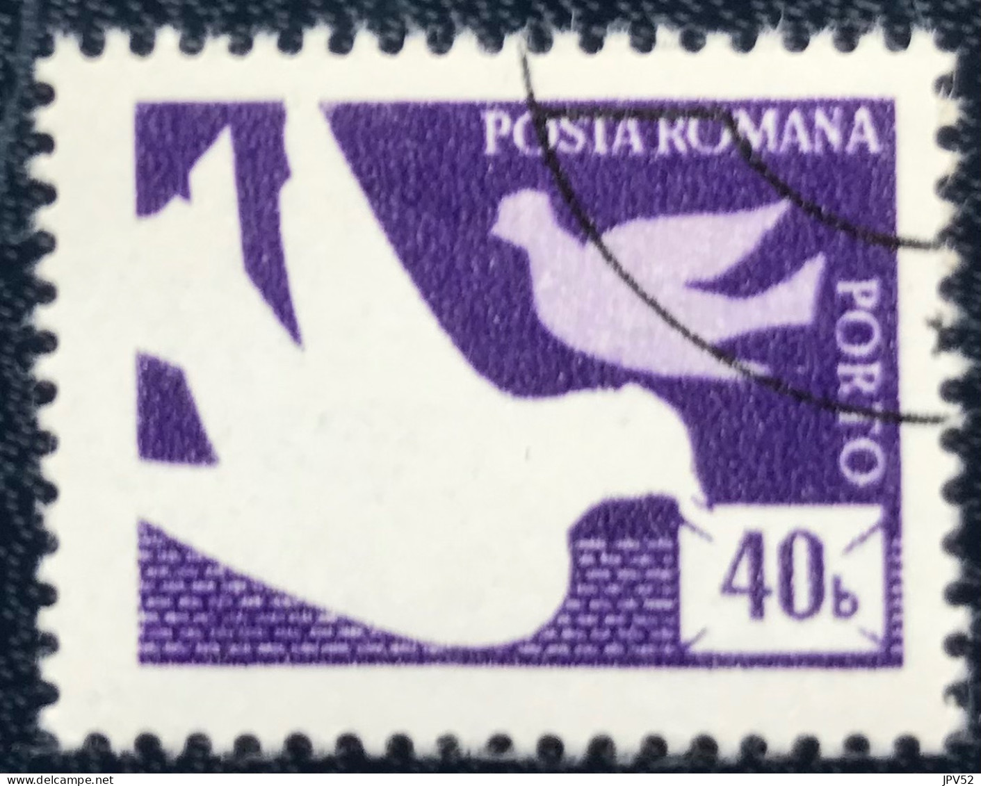 Romana - Roemenië - C14/54 - 1982 - (°)used - Michel 125 - Postduiven - Portomarken