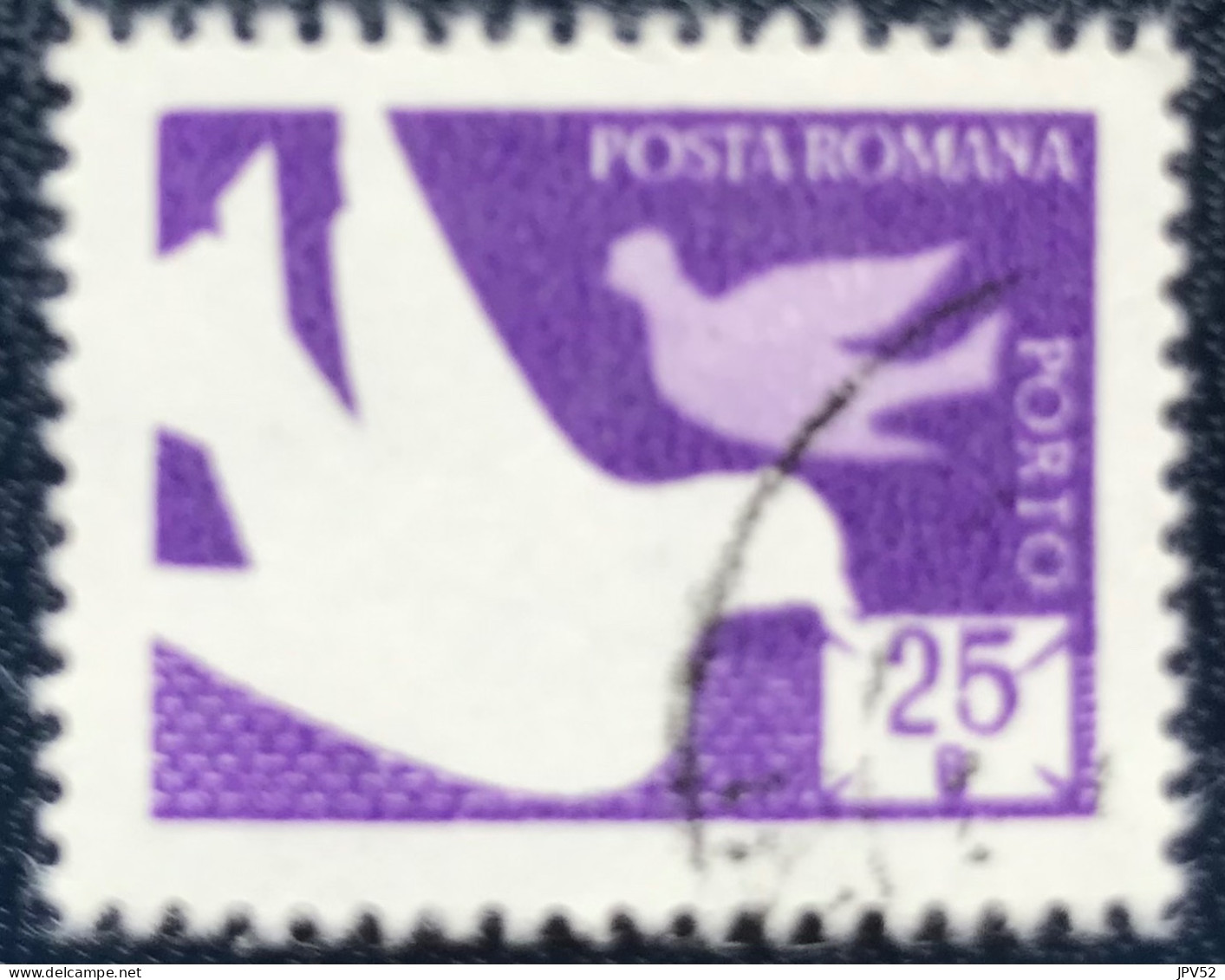 Romana - Roemenië - C14/54 - 1982 - (°)used - Michel 125 - Postduiven - Postage Due