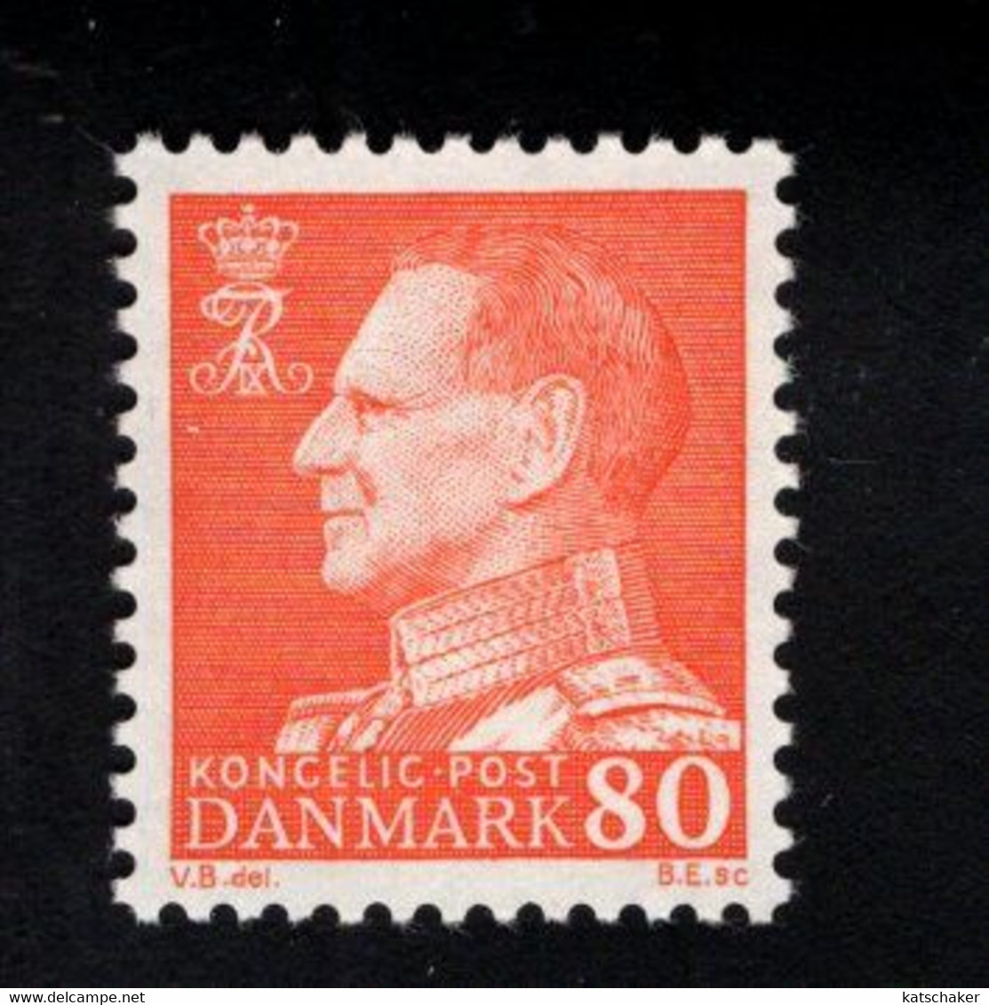 1563695086 1961 SCOTT 392 (XX) POSTFRIS MINT NEVER HINGED -  FREDERIK IX - Unused Stamps