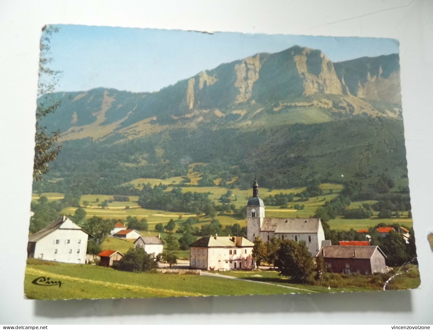 Cartolina Viaggiata "THOLLON L' Eglise" 1970 - Thollon
