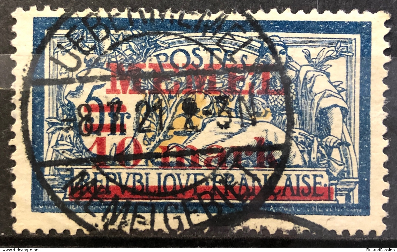 Memel. MiNr 32 O - Used Stamps