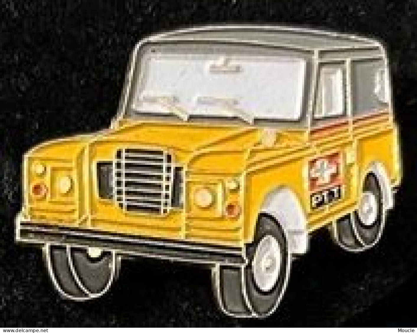 JEPP JAUNE POSTE - PTT - POST - SUISSE - SCHWEIZ - 4X4 - SWISS POST - YELLOW CAR - VOITURE - AUTOMOBILE  -      (33) - Postes