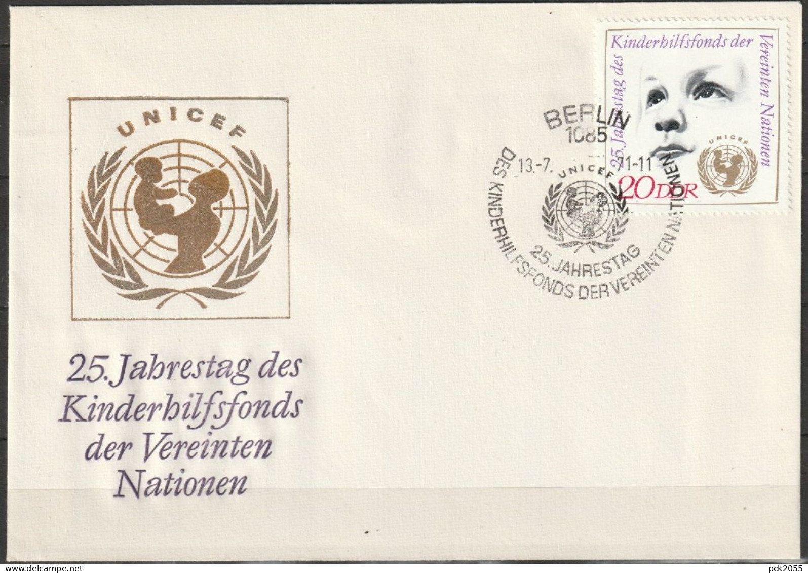 DDR FDC1971 Nr.1690  25 Jahre UNICEF ( D 6940 ) Günstige Versandkosten - 1971-1980