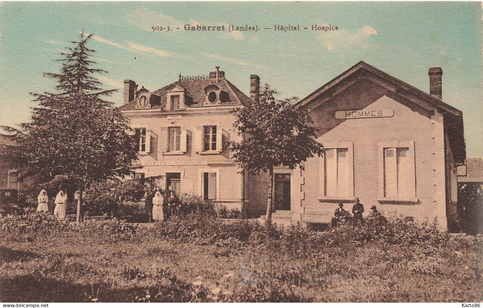 Gabarret * Hôpital Et Hospice De La Commune * établissement Médical - Gabarret