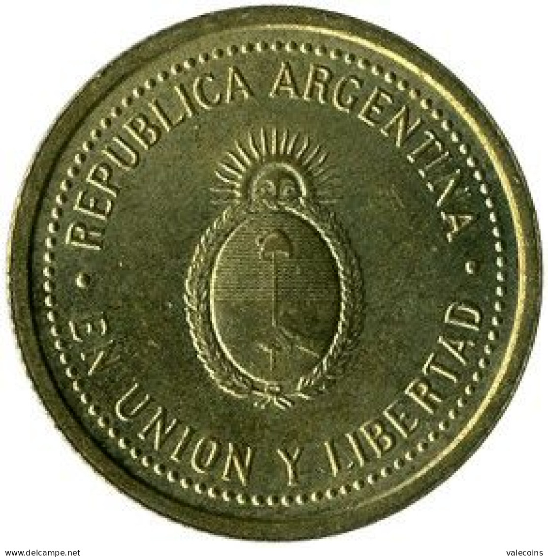 ARGENTINA - 2004 - 10 Centavos - KM 107 - XF+ - Argentine