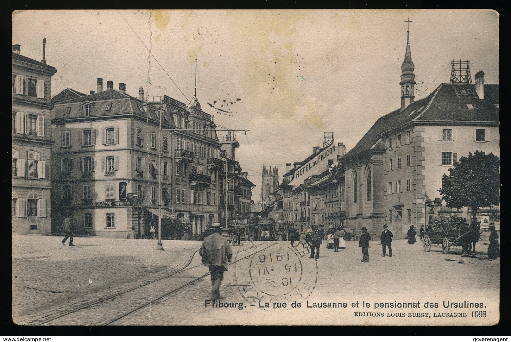 BELG.POST 16  CACHET VEURE   BELGIQUE LIBRE   2 SCANS - Zone Non Occupée