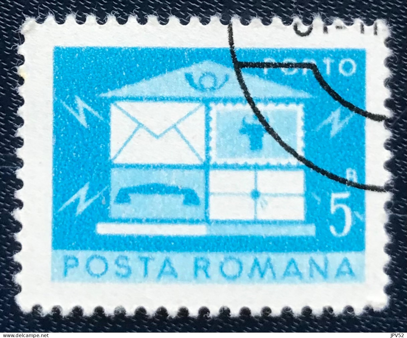 Romana - Roemenië - C14/54 - 1974 - (°)used - Michel 119 - Brievenbus - Port Dû (Taxe)