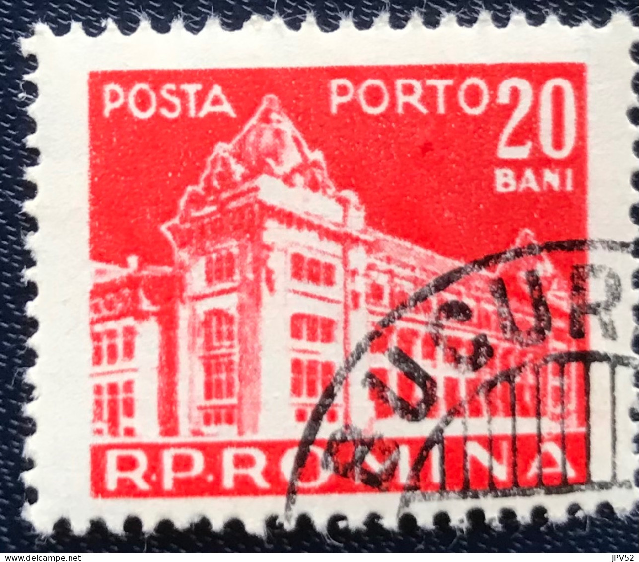 Romana - Roemenië - C14/54 - 1957 - (°)used - Michel 104 - Postkantoor - Port Dû (Taxe)