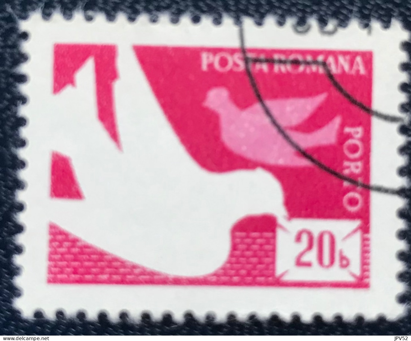 Romana - Roemenië - C14/54 - 1974 - (°)used - Michel 121 - Postduiven - Port Dû (Taxe)