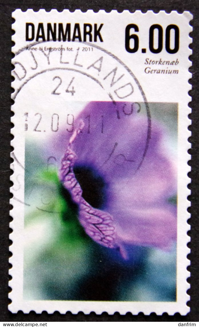 Denmark  2011 Flowers Nr.1655A    (O)     ( Lot  B 2126) - Gebraucht