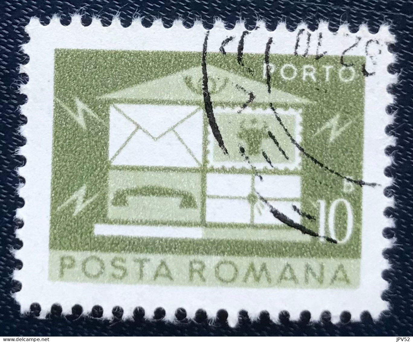Romana - Roemenië - C14/54 - 1974 - (°)used - Michel 120 - Brievenbus - Strafport