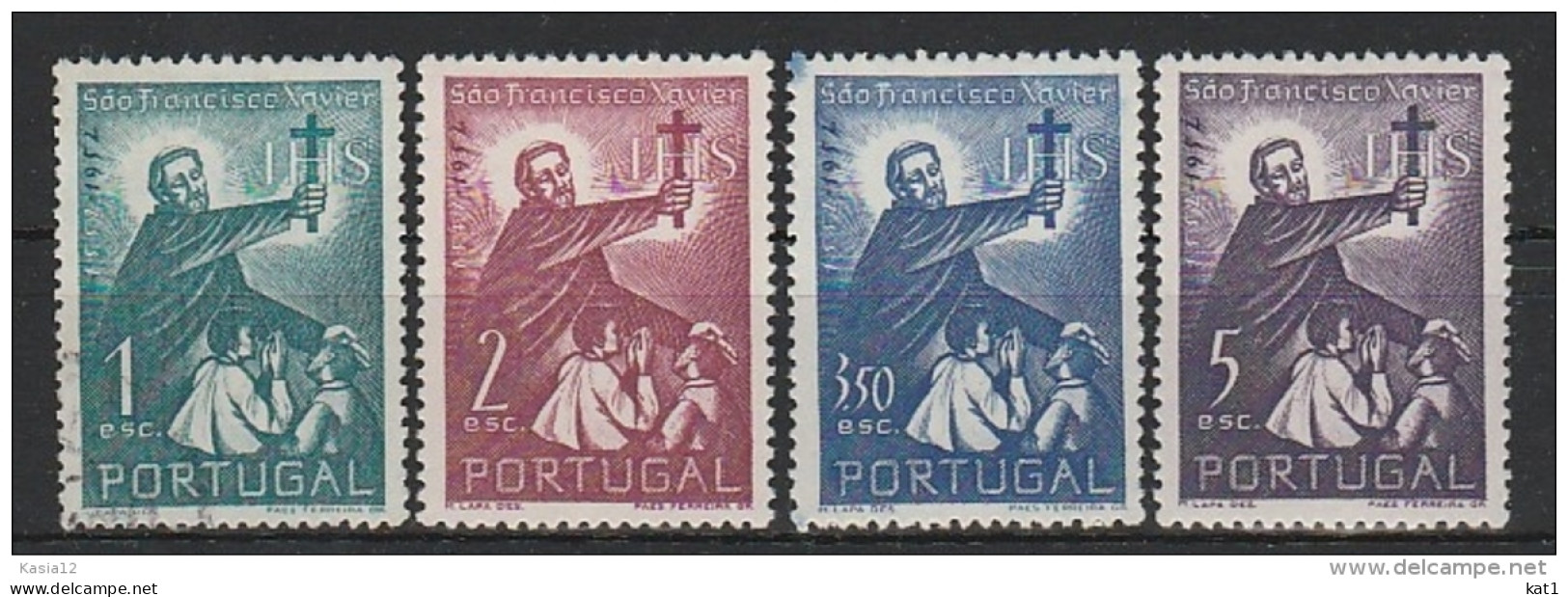 A10567)Portugal 788 Gest. + 789 - 791** - Ungebraucht