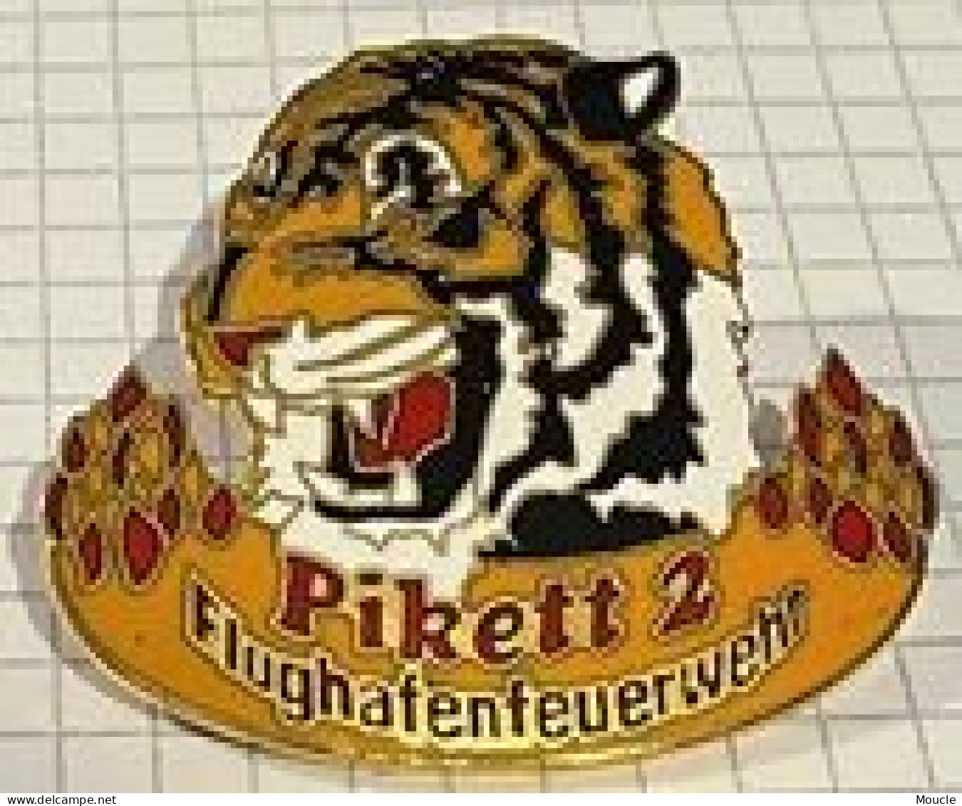 SAPEURS POMPIERS - FEUERWEHRMANN - FIREFIGHTER - PIKETT 2 - TIGRE - TIGER - AVION - PLANE - FLUGHAFENFEUERWEHR -  (33) - Feuerwehr