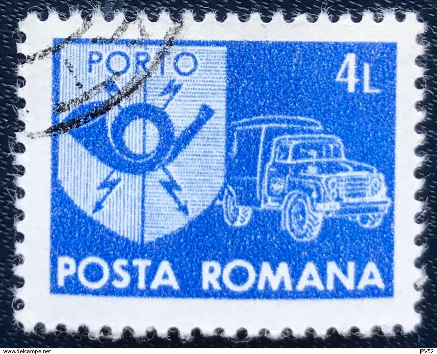 Romana - Roemenië - C14/55 - 1982 - (°)used - Michel 130 - Postembleem & Postvoertuig - Postage Due