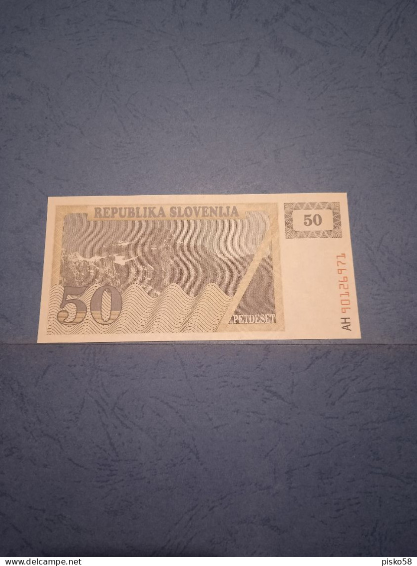 SLOVENIA-P5a 50T 1990 UNC - Slovenia