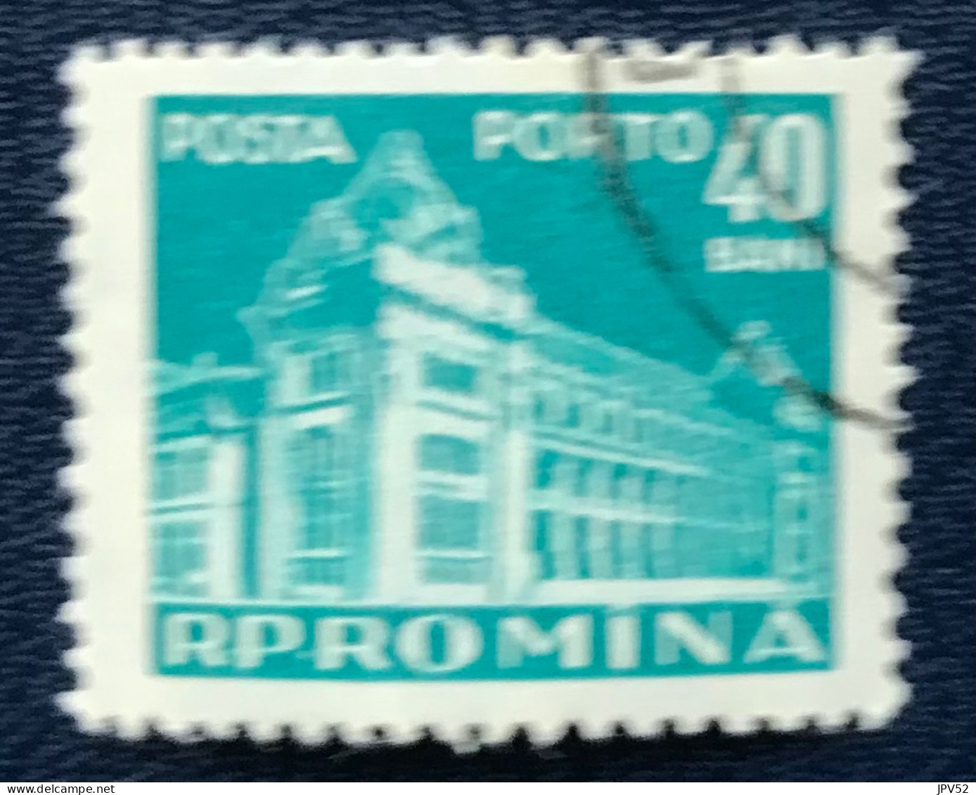 Romana - Roemenië - C14/55 - 1957 - (°)used - Michel 105 - Postkantoor - Port Dû (Taxe)