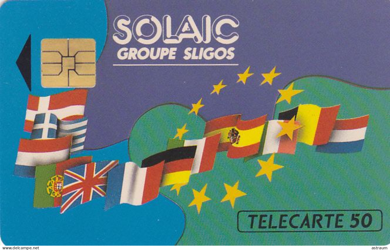 Privée Publique En 431 Luxe - Solaic L'europeen  50 U  - So3 - 1992 - 11000 Ex - 50 Unités   