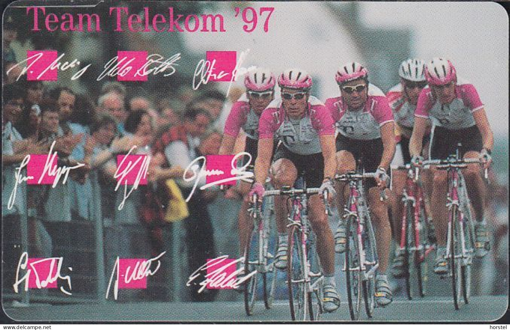 Germany P10/97 Team Telekom - Tour De France '97  DD:3708 - P & PD-Series: Schalterkarten Der Dt. Telekom