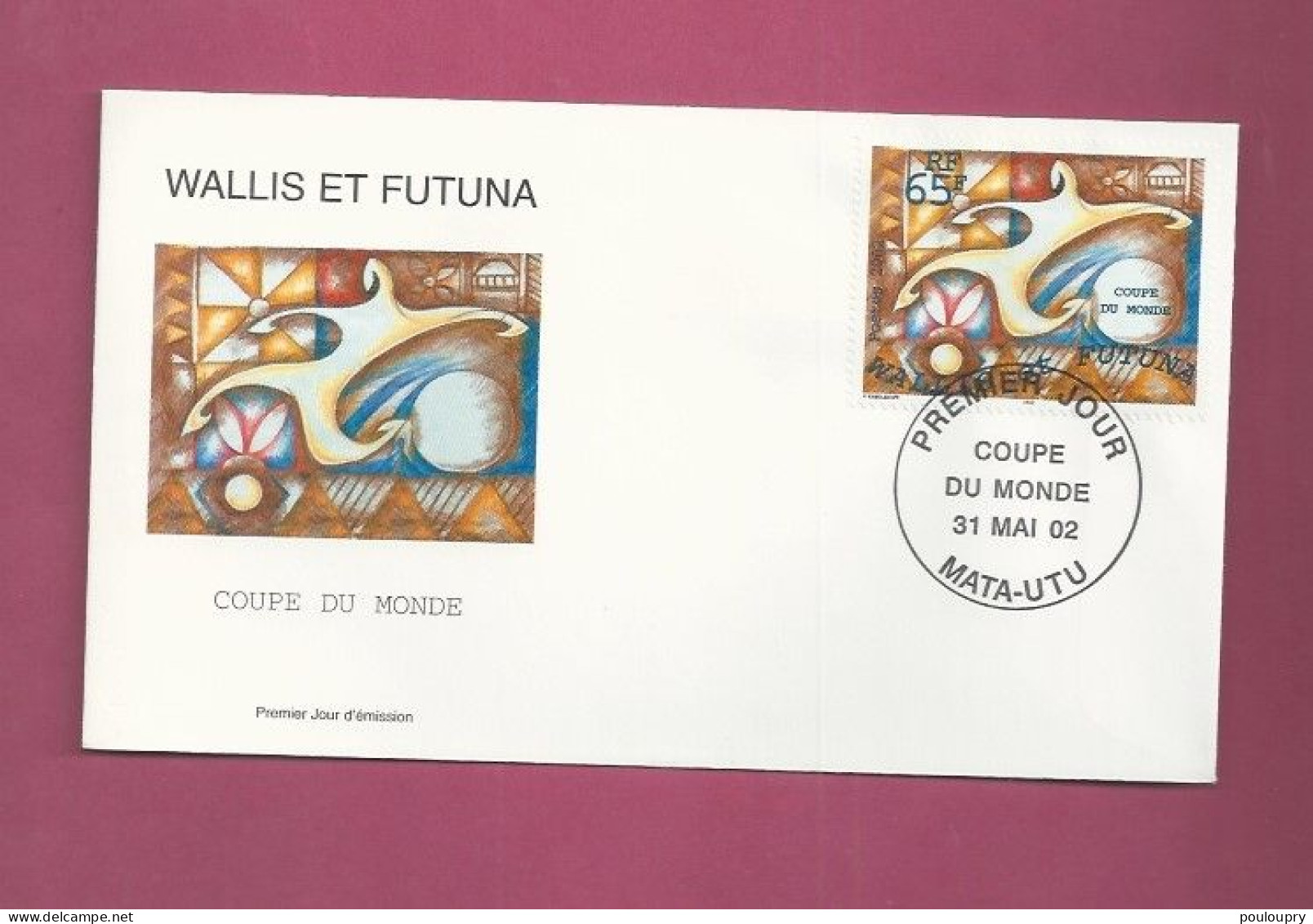 Wallis Et Futuna - FDC YT N° 569 - Coupe Du Monde 2002 - 2002 – Corée Du Sud / Japon
